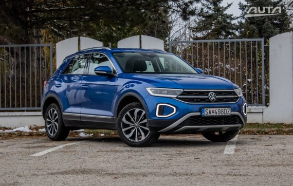 Volkswagen T-Roc 1.5 TSI Style DSG / IQ LIGHT / DPH / AJ NA SPLÁTKY / PROTIÚČET 2022 modrá