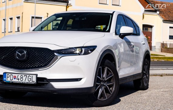Mazda CX-5 Skyactiv 2.5 143kW / 1. Majiteľ / Audio BOSE / Aj na splátky / Protiúčet / 2018 bílá