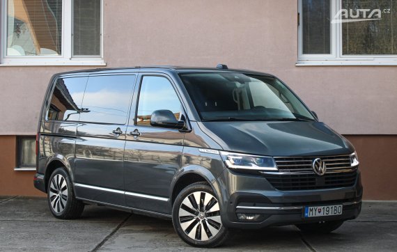 Volkswagen Multivan T6 2.0 BiTDI 150kW Highline 4Motion DSG / AJ NA SPLÁTKY / PROTIÚČET / 2022 šedá