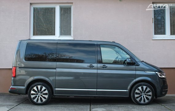 Volkswagen Multivan T6 2.0 BiTDI 150kW Highline 4Motion DSG / AJ NA SPLÁTKY / PROTIÚČET / 2022 šedá