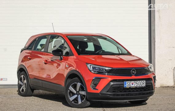 Opel Crossland 1.2 Turbo AT6 96kW / AJ NA SPLÁTKY / PROTIÚČET / 2021 oranžová