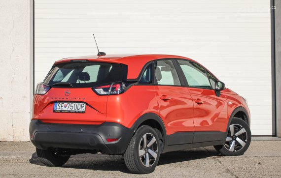 Opel Crossland 1.2 Turbo AT6 96kW / AJ NA SPLÁTKY / PROTIÚČET / 2021 oranžová