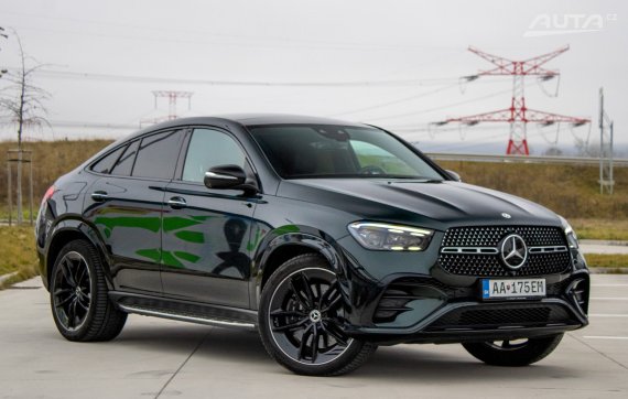 Mercedes-Benz GLE Kupé 450 d mHEV 4MATIC A/T AMG Line / AJ NA SPLÁTKY / PROTIÚČET / 2023 zelená