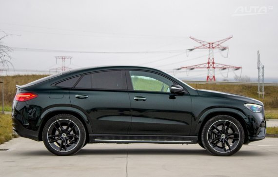 Mercedes-Benz GLE Kupé 450 d mHEV 4MATIC A/T AMG Line / AJ NA SPLÁTKY / PROTIÚČET / 2023 zelená