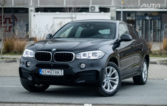 BMW X6 xDrive30d, 190kW (2017) / AJ NA SPLÁTKY / PROTIÚČET / 2017 - hlavní pohled