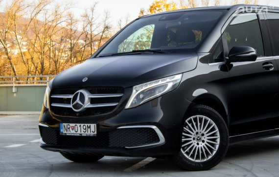Mercedes-Benz V trieda Van 176kw AT/9 4x4 2020 / AJ NA SPLÁTKY / PROTIÚČET 2020 černá
