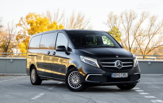 Mercedes-Benz V trieda Van 176kw AT/9 4x4 2020 / AJ NA SPLÁTKY / PROTIÚČET 2020 černá
