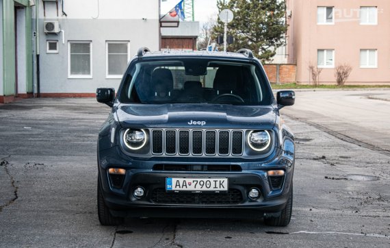Jeep Renegade 1.5 e-Hybrid Longitude, 1.majiteľ, SK, AJ NA SPLÁTKY / PROTIÚČET 2023 modrá