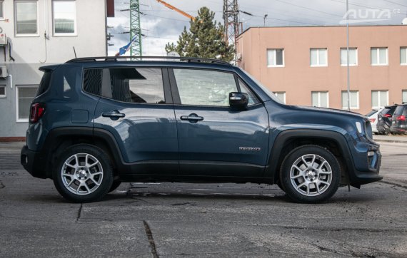 Jeep Renegade 1.5 e-Hybrid Longitude, 1.majiteľ, SK, AJ NA SPLÁTKY / PROTIÚČET 2023 modrá