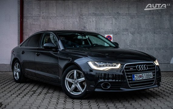 Audi A6 3.0 TDI DPF 245k quattro Prestige S tronic, 180kW / AJ NA SPLÁTKY / PROTIÚČET 2012 šedá