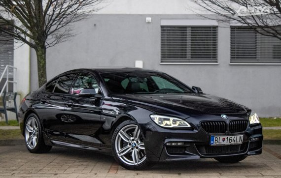 BMW Rad 6 Gran Coupé 640d xDrive   M Sport Edition A/T 2015 černá