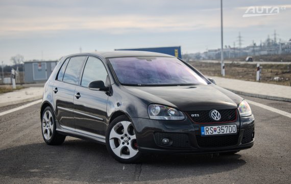 Volkswagen Golf 2.0 FSI GTI Turbo DSG / AJ NA SPLÁTKY / PROTIHODNOTA 2005 černá