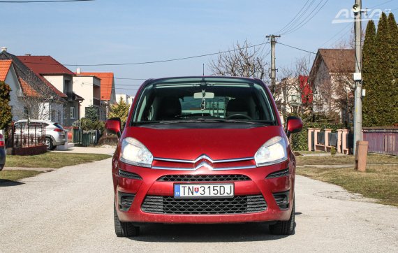 Citroën C4 Picasso 1.6 VTi / AJ NA SPLÁTKY / 2010 červená