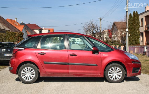 Citroën C4 Picasso 1.6 VTi / AJ NA SPLÁTKY / 2010 červená