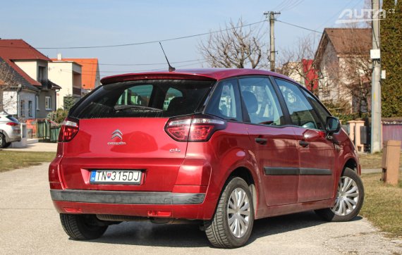 Citroën C4 Picasso 1.6 VTi / AJ NA SPLÁTKY / 2010 červená