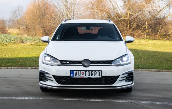 Volkswagen Golf Variant GTD 2.0TDI DSG / AJ NA SPLÁTKY - PROTIHODNOTA / 2017 bílá