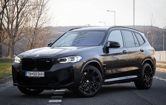 BMW X3 M Competition 2022 - hlavní pohled