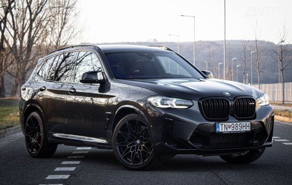 BMW X3 M Competition 2022 šedá