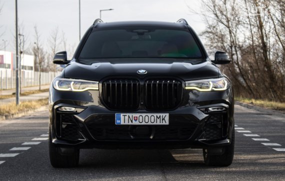 BMW X7 xDrive 40d mHEV A/T, 250kW, A8 / AJ NA SPLÁTKY / PROTIÚČET 2020 černá