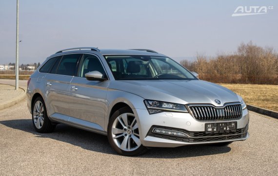 Škoda Superb Combi 2.0TDI DSG automat / AJ NA SPLÁTKY- PROTIHODNOTA / 2020 stříbrná metalíza