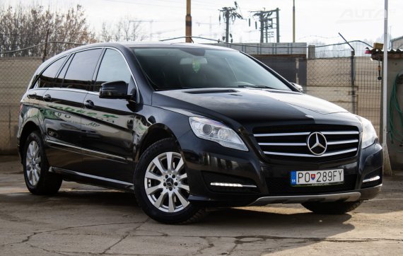 Mercedes-Benz R trieda 350CDI 4Matic L / AJ NA SPLÁTKY / PROTIÚČET / 2011 černá