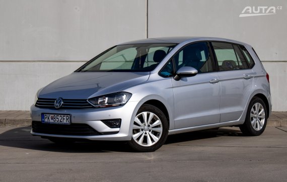 Volkswagen Golf Sportsvan 1.6 TDI / AJ NA SPLÁTKY / PROTIÚČET / 2015 - hlavní pohled