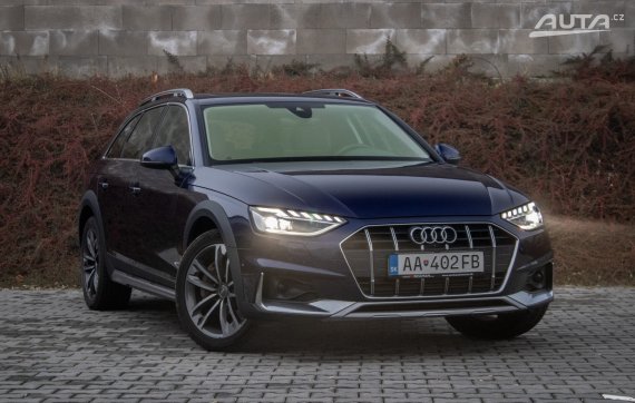 Audi A4 Allroad 45 TDI 3.0 V6  / AJ NA SPLÁTKY / PROTIHODNOTA / 2019 modrá