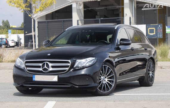 Mercedes-Benz E trieda Kombi 200 d A/T, 110kW (2017) / AJ NA SPLÁTKY / PROTIÚČET / 2017 - hlavní pohled