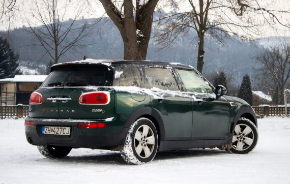 Mini Clubman Cooper D / AJ NA SPLÁTKY / PROTIÚČET / 2015 červená