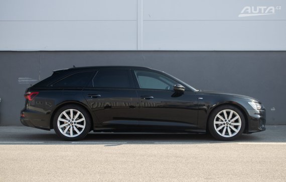 Audi A6 Avant QUATTRO S LINE  / ZÁRUKA / NA SPLÁTKY / NA PROTIÚČET 2022 černá