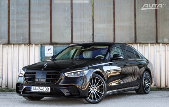 Mercedes-Benz S trieda Sedan S400d 243kW 4MATIC A/T / AJ NA SPLÁTKY / PROTIÚČET / 2021 - hlavní pohled