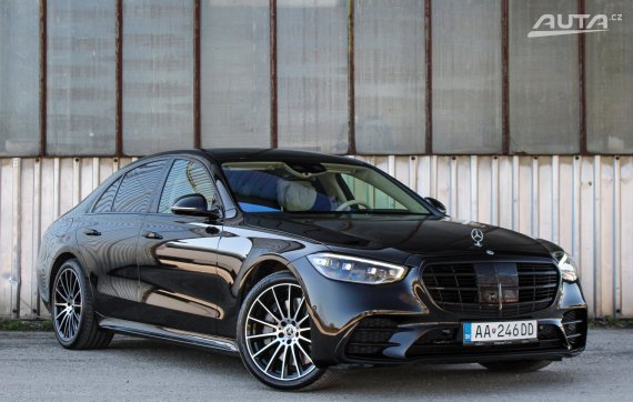 Mercedes-Benz S trieda Sedan S400d 243kW 4MATIC A/T / AJ NA SPLÁTKY / PROTIÚČET / 2021 černá