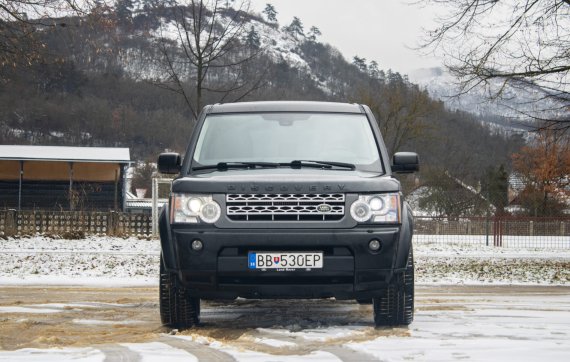 Land Rover Discovery 4  / AJ NA SPLÁTKY / PROTIÚČET / 2010 černá