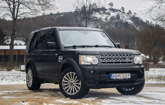 Land Rover Discovery 4  / AJ NA SPLÁTKY / PROTIÚČET / 2010 černá