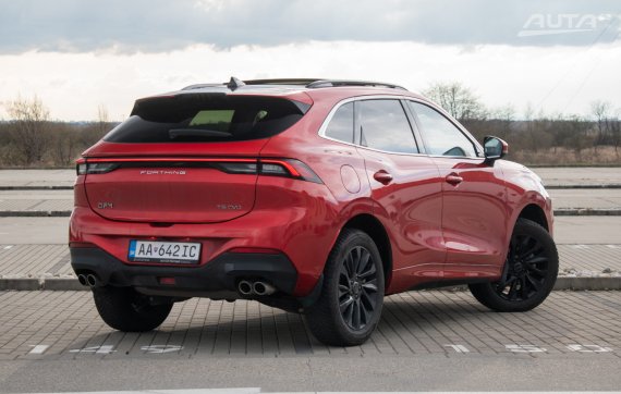 Dongfeng T5 EVO 130kw 7AT AJ NA SPLÁTKY / PROTIÚČET 2024 červená