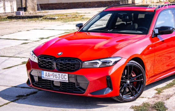 BMW G21 M340i Touring mHEV xDrive A/T 2023 červená