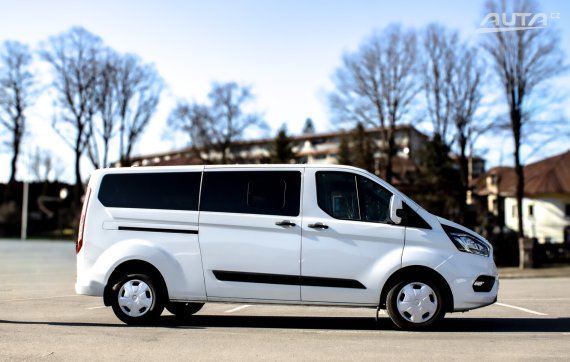 Ford Transit Custom 2.0 TDCi EcoBlue 130 Trend L2 T320.  FINANCOVANIE/PROTIÚČET 2021 bílá