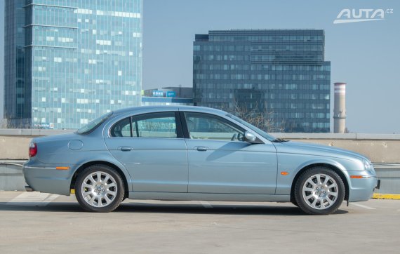 Jaguar S-Type 175KW,Manual,ZÁRUKA / AJ NA SPLÁTKY / PROTIÚČET 2004 modrá