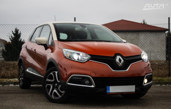 Renault Captur 2017 oranžová
