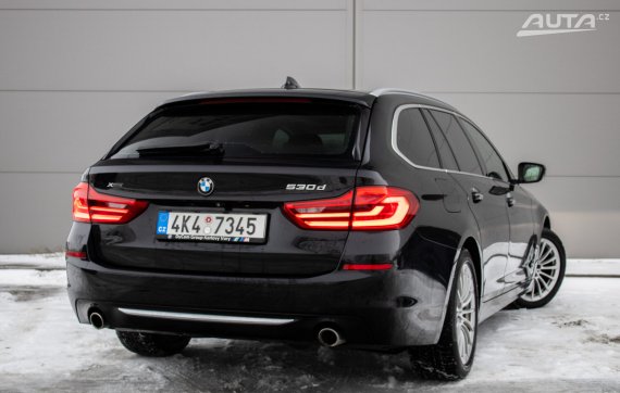 BMW 530 2018 černá