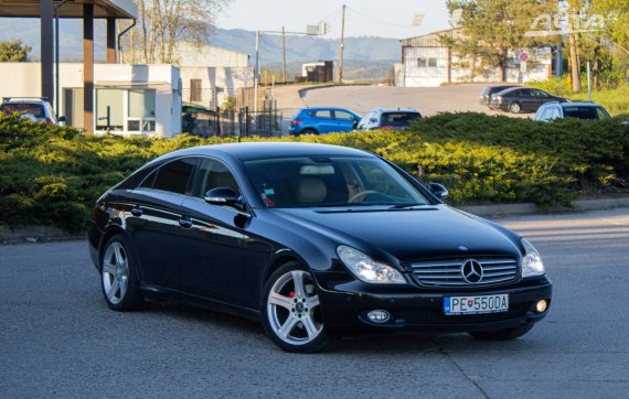 Mercedes-Benz CLS Kupé 320 CDI / AJ NA SPLÁTKY / PROTIÚČET 2007 černá