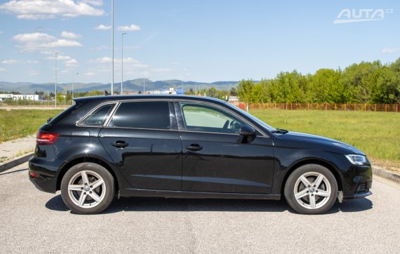 Audi A3 Sportback 30 1.6TDI / AJ NA SPLÁTKY - PROTIHODNOTA / 2019 černá