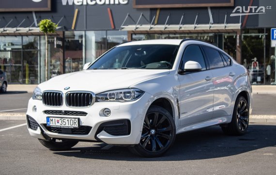 BMW X6 xDrive30d A/T, 190kW (2015) / AJ NA SPLÁTKY / PROTIÚČET / 2015 - hlavní pohled
