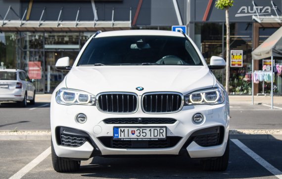 BMW X6 xDrive30d A/T, 190kW (2015) / AJ NA SPLÁTKY / PROTIÚČET / 2015 bílá