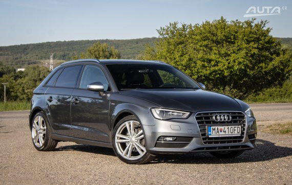 Audi A3 Sportback 1.6 TDI 81kW S-line M6 / AJ NA SPLÁTKY / PROTIÚČET 2016 šedá