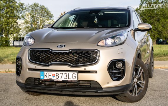 Kia Sportage 2.0 CRDi Gold 4WD A/T, 100kW (2017) / AJ NA SPLÁTKY / PROTIÚČET / 2017 šedá