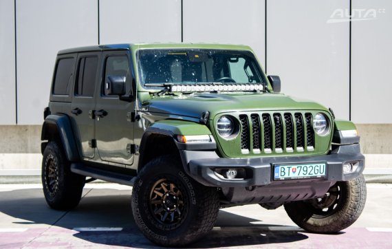 Jeep Wrangler 2.0 PHEV Rubicon 4xe A/T 2021 zelená
