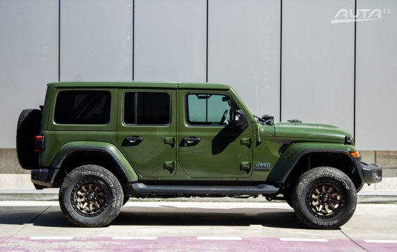 Jeep Wrangler 2.0 PHEV Rubicon 4xe A/T 2021 zelená