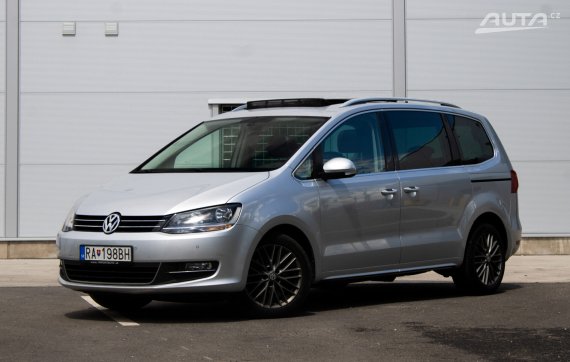 Volkswagen Sharan 2.0 TDI BMT Highline DSG AT6 130kW / NA SPLÁTKY / NA PROTIÚČET 2014 - hlavní pohled