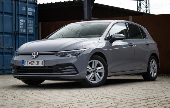 Volkswagen Golf Life 1.5 TGI Benzín + CNG  / AJ NA SPLÁTKY / PROTIÚČET / 2021 - hlavní pohled